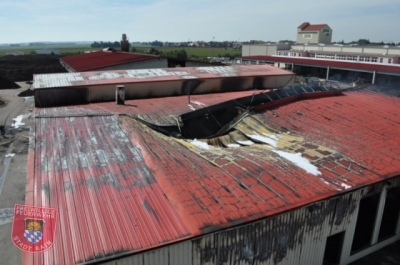 Brand Terrasan - Der Schaden