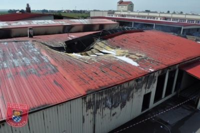 Brand Terrasan - Der Schaden