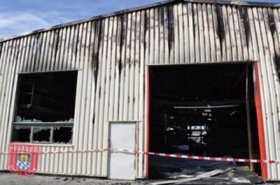 Brand Terrasan - Der Schaden