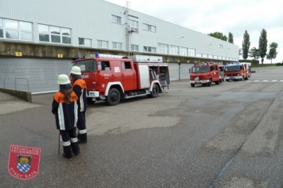 25. September 2010: Gefahrgutübung Fa. Dehner