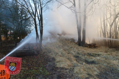 Einsatz Nr.07/2011 - 07. Februar 2011 - Stohballenbrand