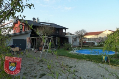 Einsatz Nr.31/2011 - 17. April 2011: Wohnhaus schwer beschädigt