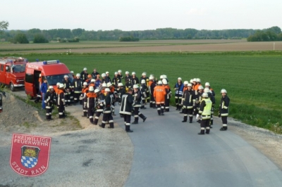 Übung 04. Mai 2011: Proben für den Ernstfall - Biogasanlage