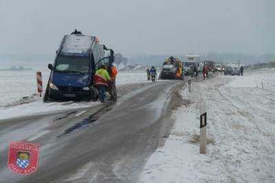 Einsatz Nr.9/2012: Vier Unfälle in kurzer Zeit