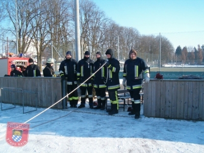 Übung Eisrettung