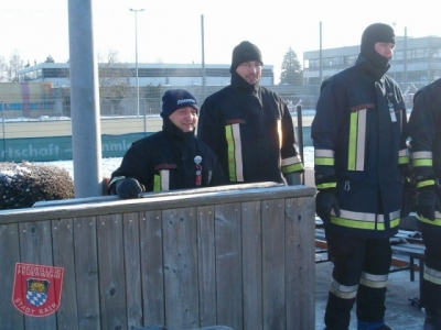 Übung Eisrettung