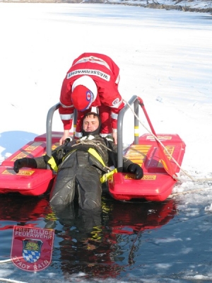 Übung 12. Februar 2012: Sonderübung "Eisrettung"