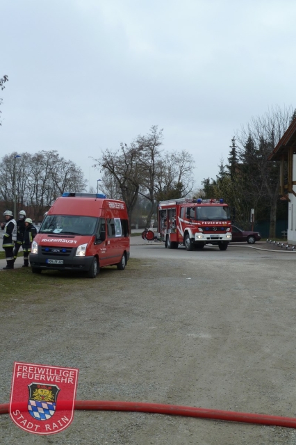 Übung 07. April 2013: Sonntagsübung bei Möbel Würmseher