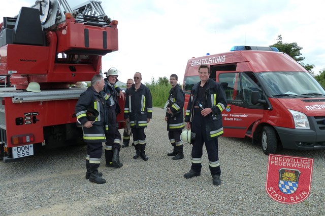 Einsatz Nr.43/2013: Brandstiftung an frührer Kartbahn