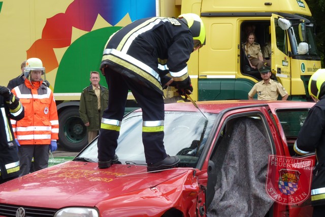 Verkehrssicherheitstags für die Rainer Schulen