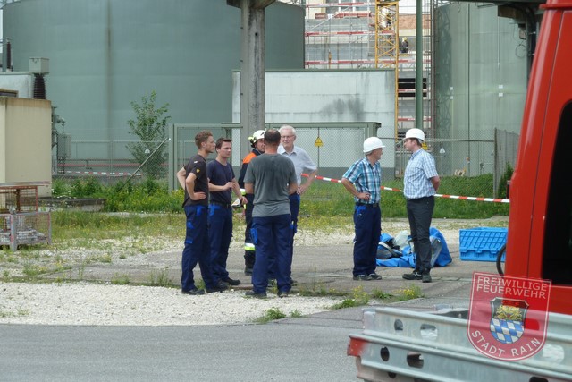 Einsatz Nr.49/2016: Störfall mit Säure bleibt ohne Folen