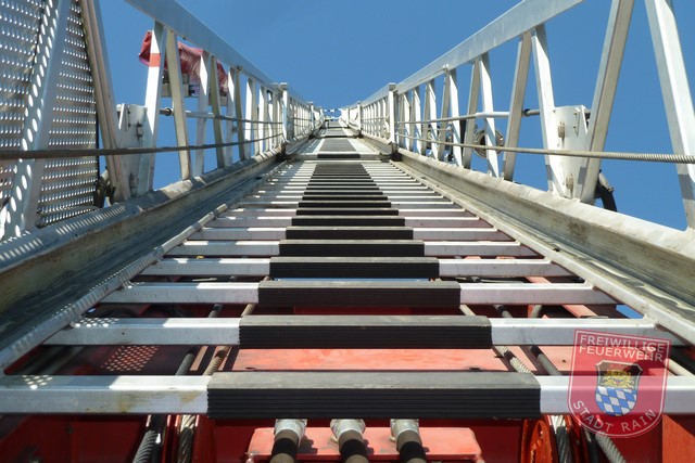 07. August 2016: Übung Biogasanlage Oberpeiching