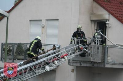 01. September 2007: Zimmerbrand in Rain