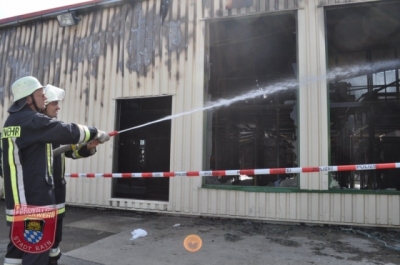 Brand Terrasan - Der Schaden
