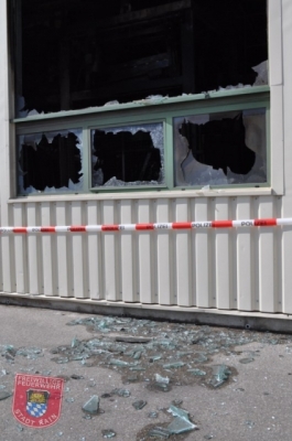 Brand Terrasan - Der Schaden