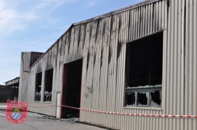 Brand Terrasan - Der Schaden